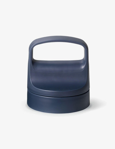 LifeStraw Go Series replacement cap with carry handle for the water filter bottle in Aegean Sea navy