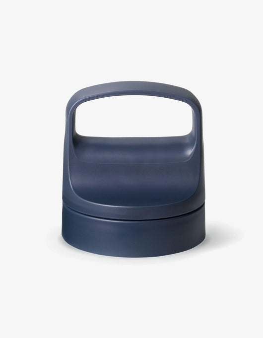 LifeStraw Go Series replacement cap with carry handle for the water filter bottle in Aegean Sea navy