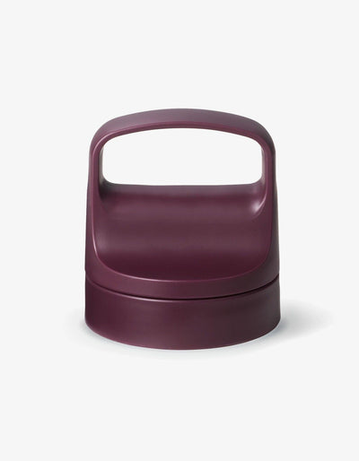 LifeStraw Go Series replacement cap with carry handle for the water filter bottle in Merlot Me Away burgundy