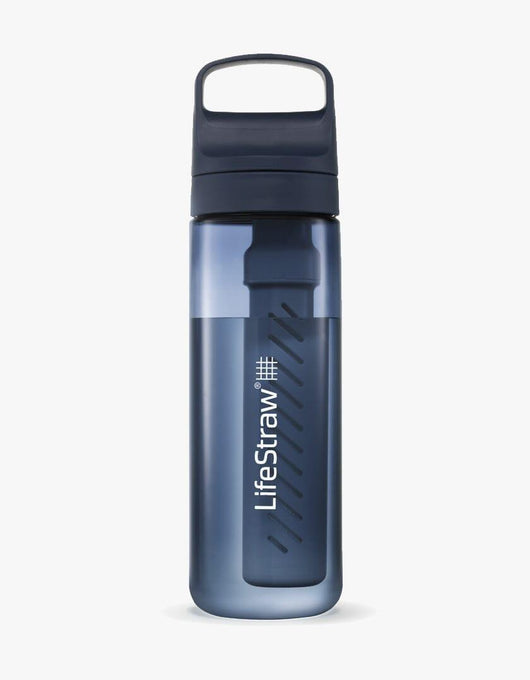 LifeStraw Go Series 22 oz water filter bottle in Aegean Sea
