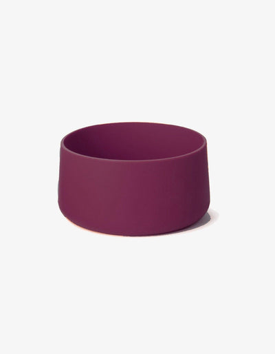 Silicone base in Merlot Me Away plum for the LifeStraw Go Series 24 oz stainless steel water filter bottle