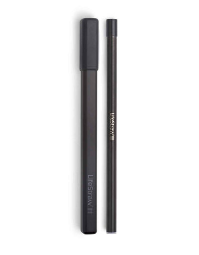 LifeStraw Sip water filter straw in Obsidian with matching black carry case