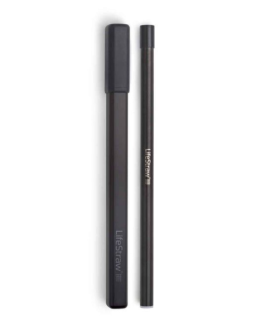 LifeStraw Sip water filter straw in Obsidian with matching black carry case